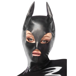 Kopfmaske von Bad Kitty - Schwarz