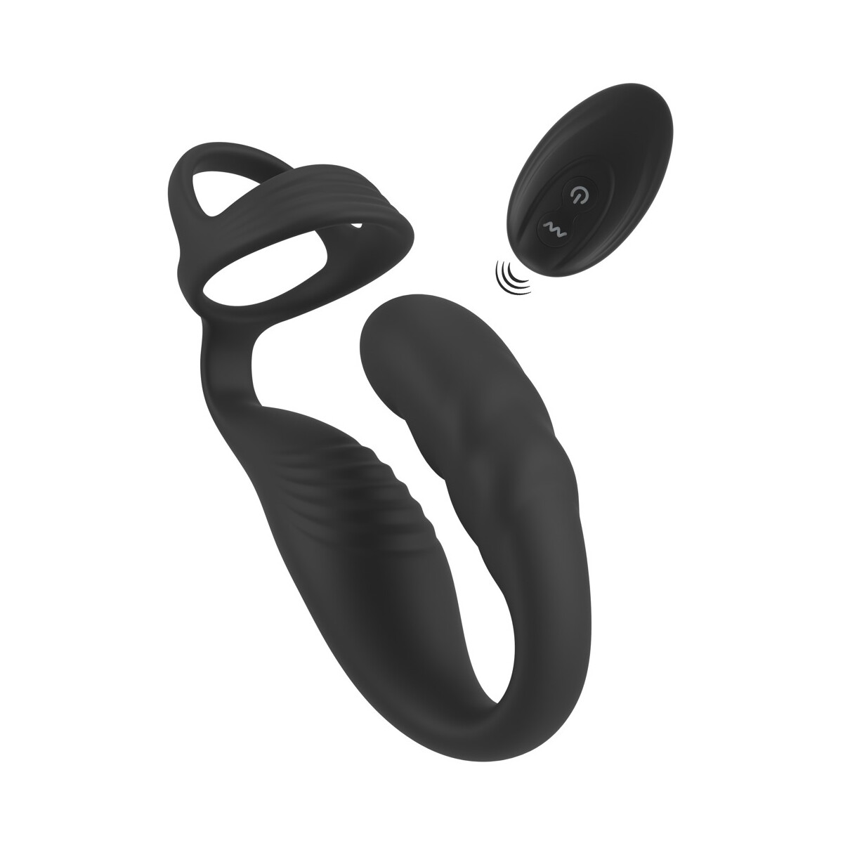 Rebel Rock Ring mit RC ProstatePlug