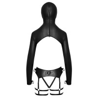 Bondage-Dessous-Set im Schwarzen -  Mattlook
