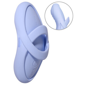 Fingervibrator mit abnehmbarer Fingerhülle