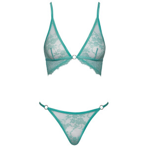 Dessous-Set »Cottelli FANTASY« mit softem BH und knappem Slip - TÜRKIS