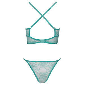 Dessous-Set »Cottelli FANTASY« mit softem BH und knappem Slip - TÜRKIS