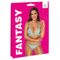 Dessous-Set »Cottelli FANTASY« mit softem BH und knappem Slip - TÜRKIS