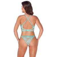 Dessous-Set »Cottelli FANTASY« mit softem BH und knappem Slip - TÜRKIS