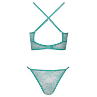 Dessous-Set »Cottelli FANTASY« mit softem BH und knappem Slip - TÜRKIS