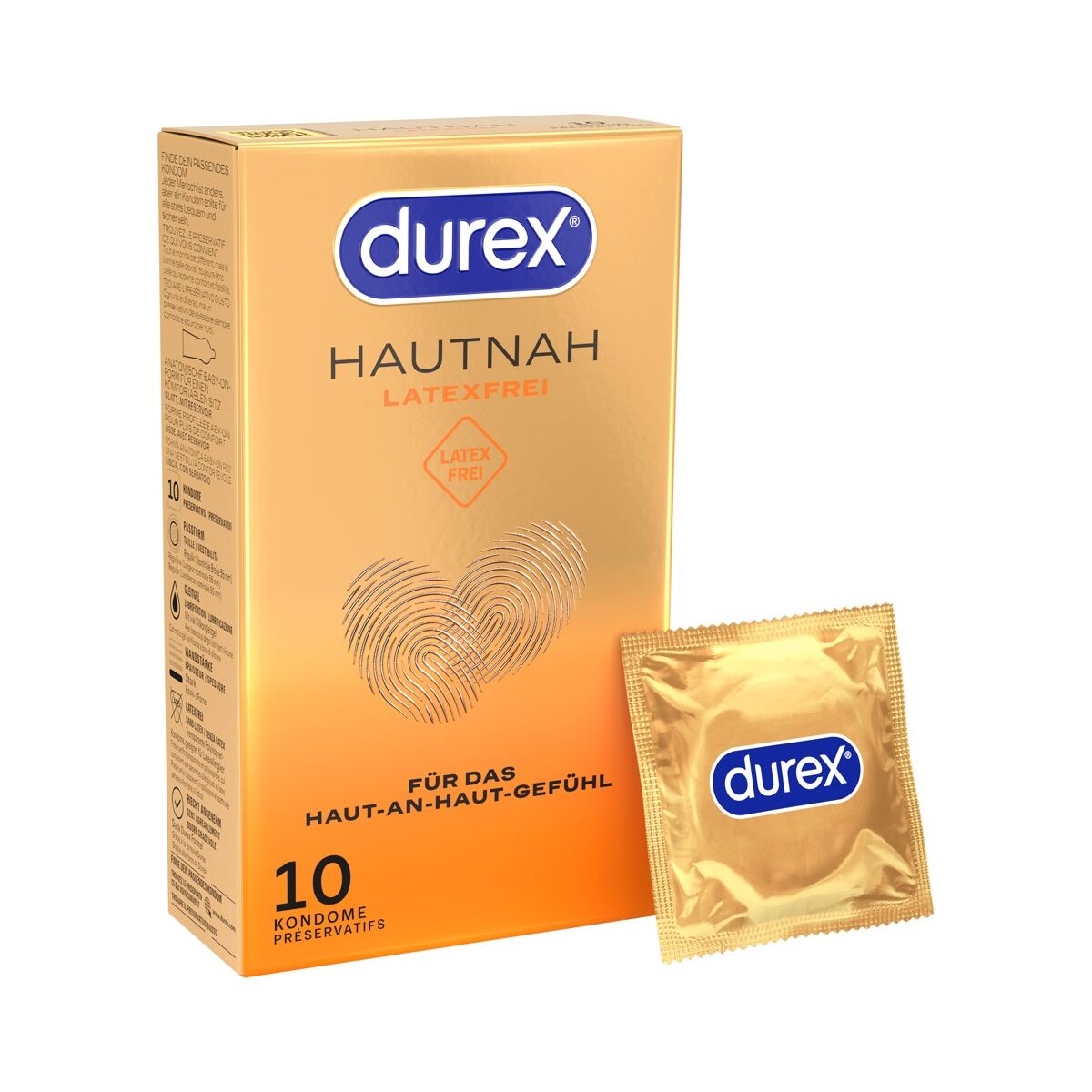Durex Hautnah Latexfrei 10er