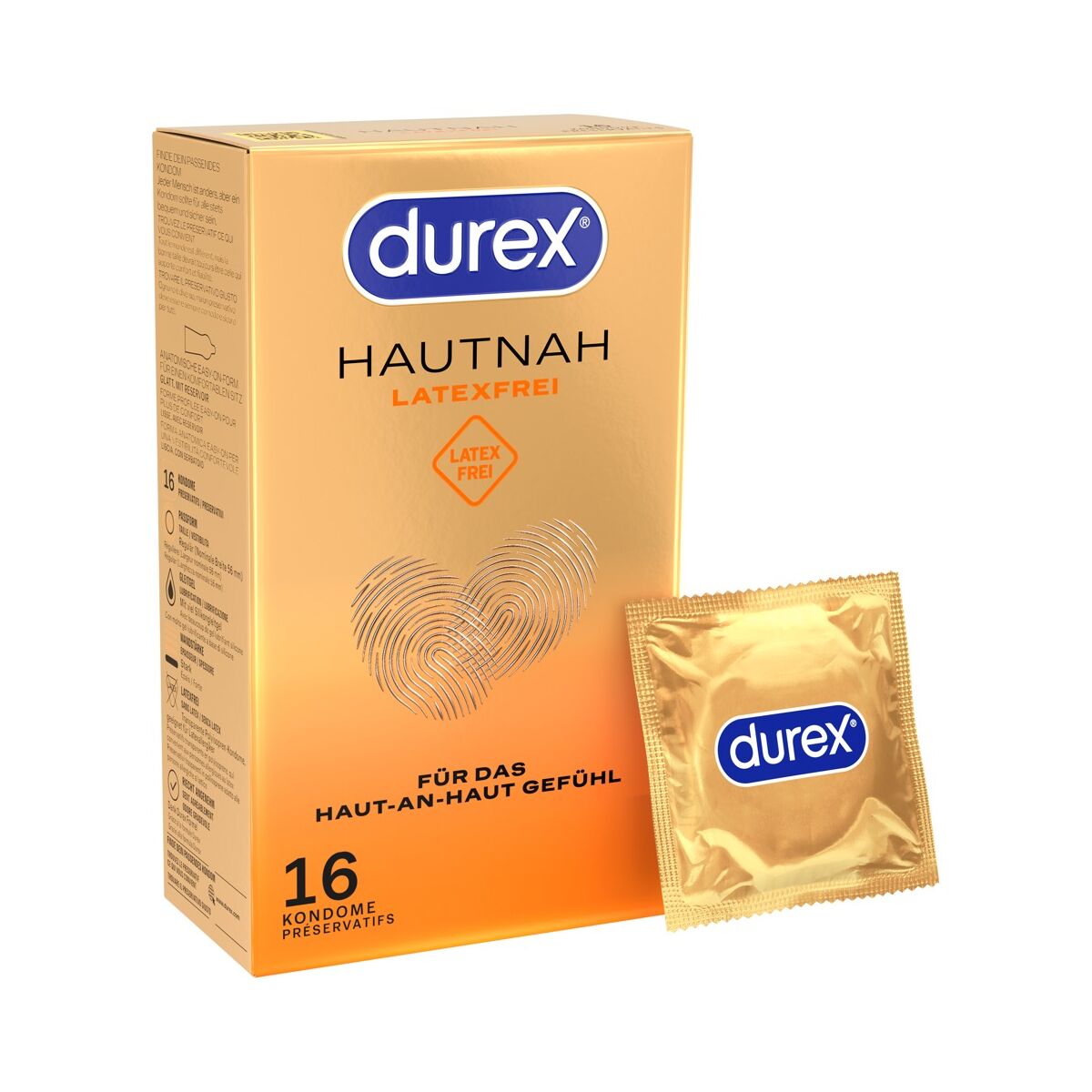 Durex Hautnah Latexfrei 16er