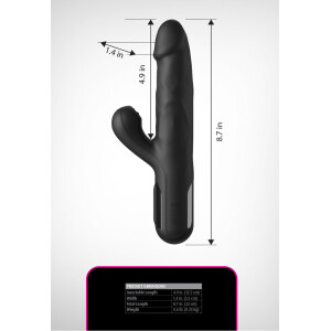 FFS Sonix Silicone Thruster - Schwarz