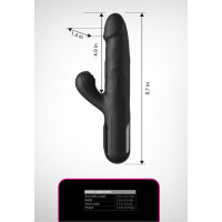 FFS Sonix Silicone Thruster - Schwarz