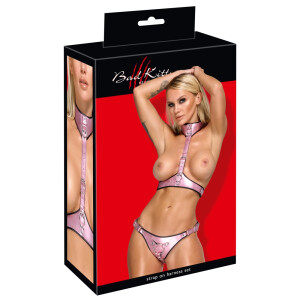 Brust-Harness & Strap-on-Jock im Set