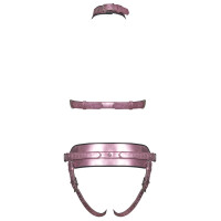 Brust-Harness & Strap-on-Jock im Set