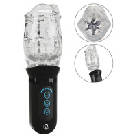 Stroker Rotating Masturbator mit rotierendem Soft Sleeve-Cup